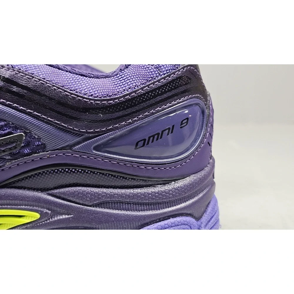 Saucony ProGrid Omni 9 Running Shoes Mens 8 Purple Part Pack‎ Athletic Sneakers